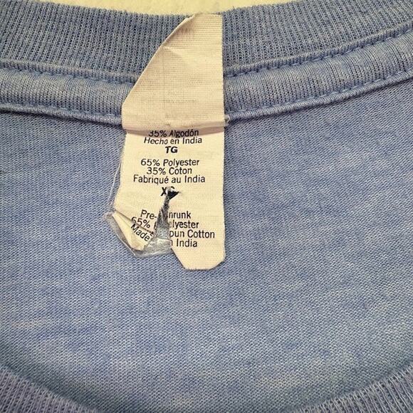 "Rug Really Tied Room Together" The Dude Big Lebowski Movie T Shirt Blue XL VTG - Picture 7 of 7